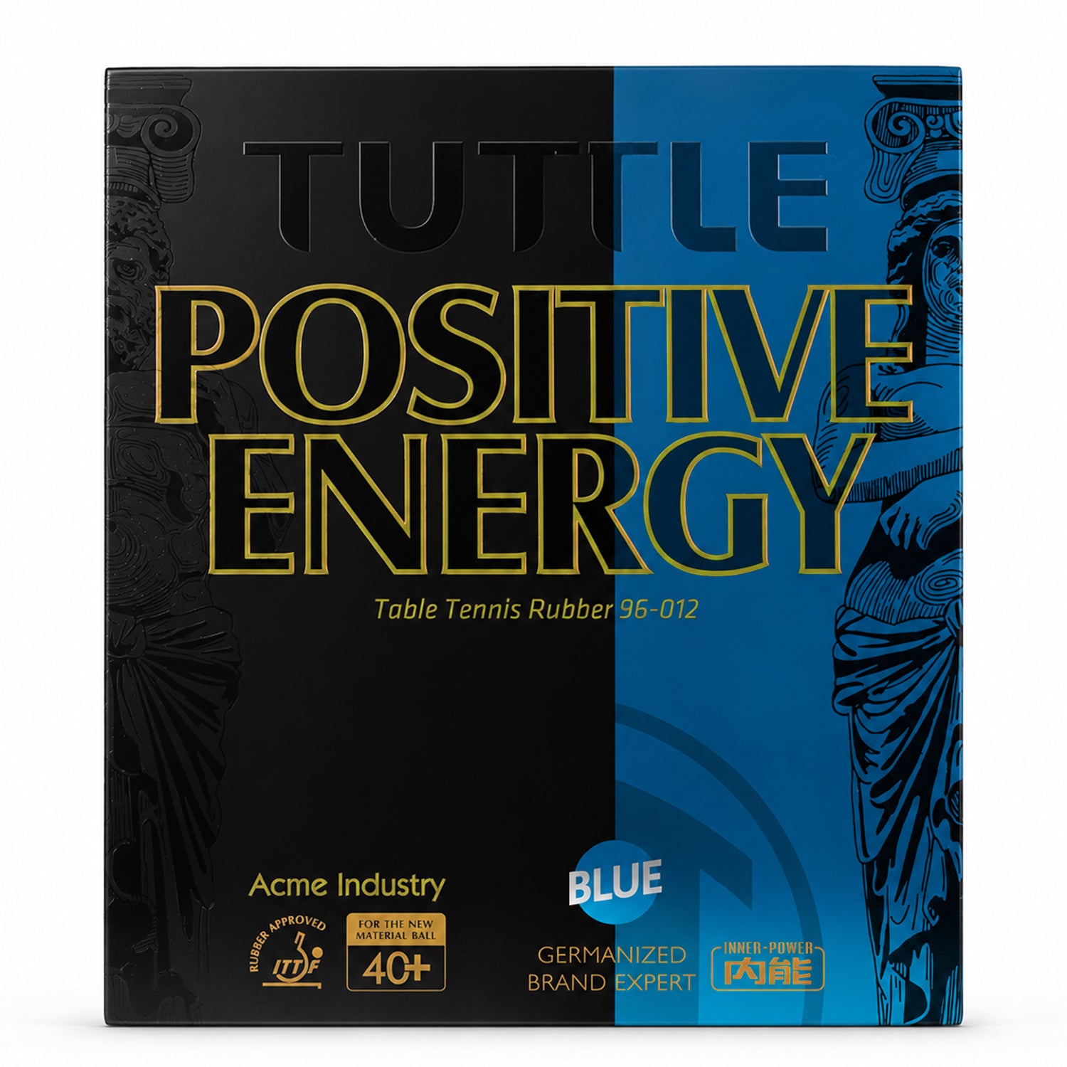 Positive Energy Table Tennis Rubber Sheet For Spin & Speed