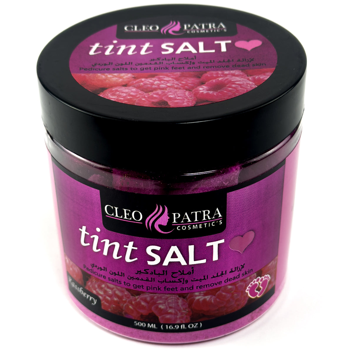 Exfoliating Salt, Tint Salt, Pedicure, To Get Pink Feet & Remove, Clean Kit