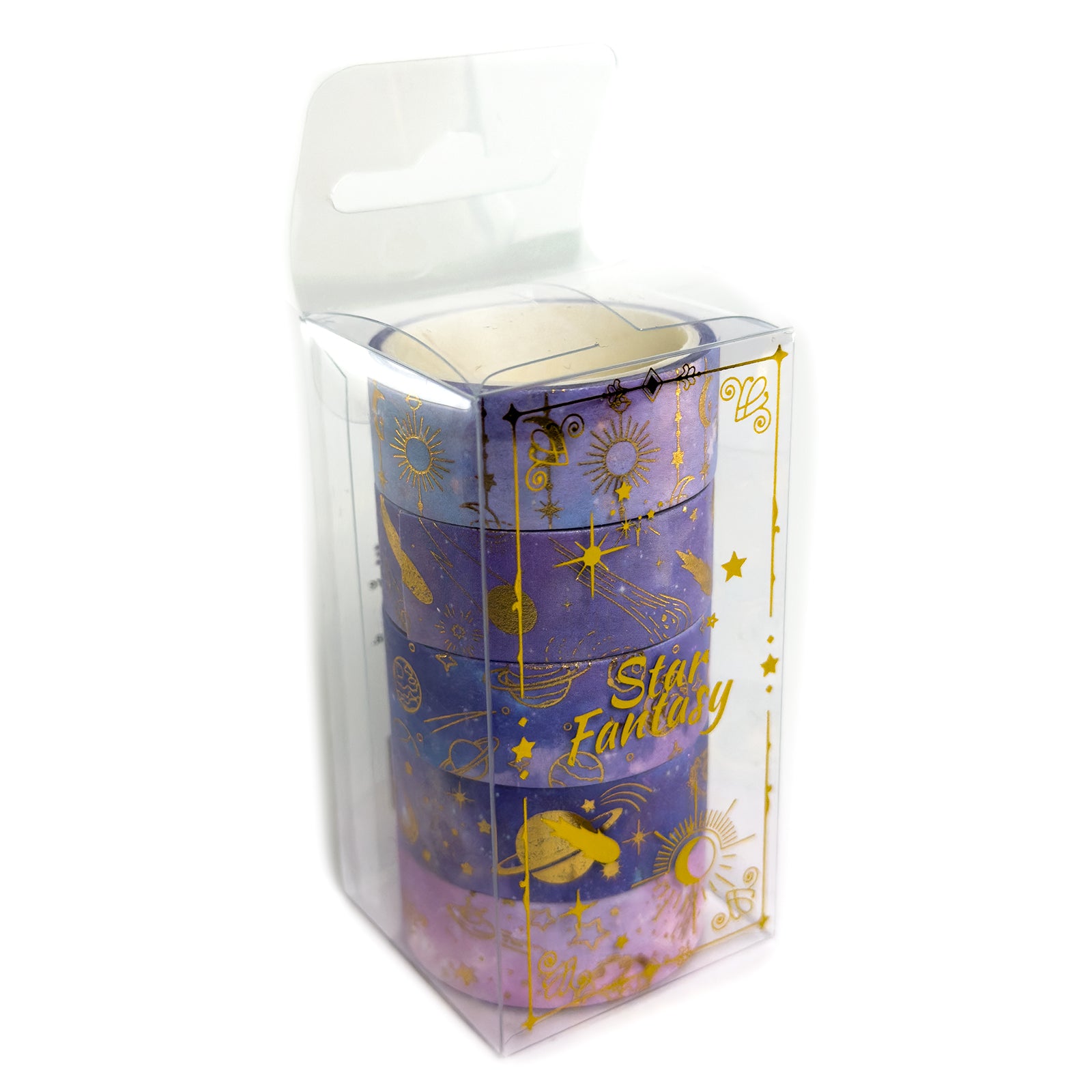 Washi Tape, Craft Tape, Masking, Set Of 5 Rolls, Decorative Craft
