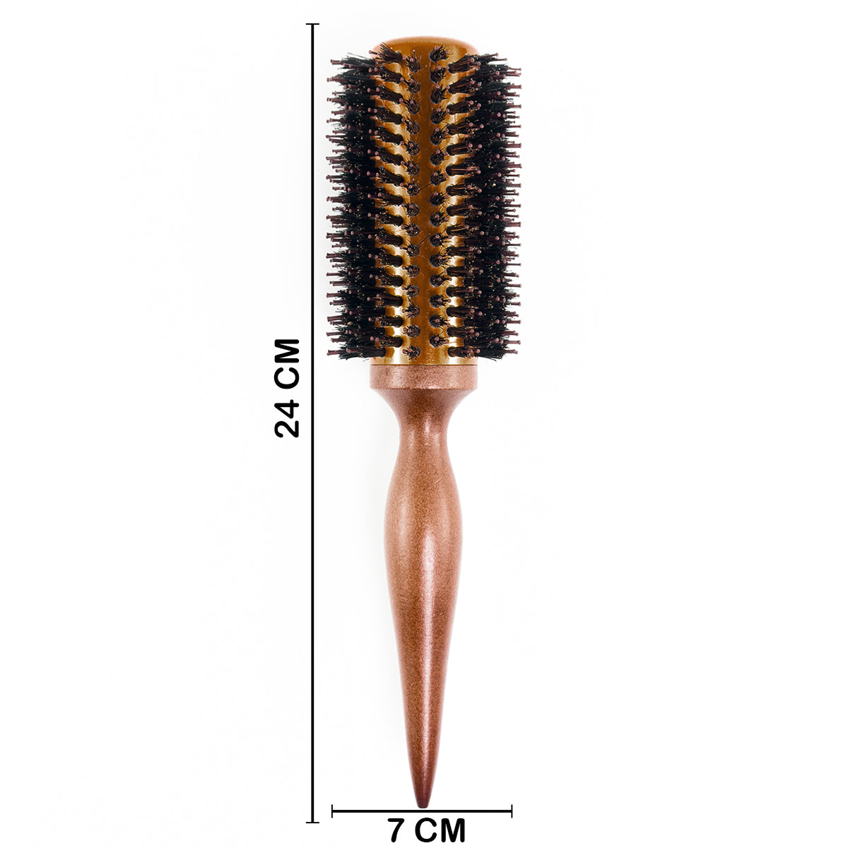 Detangling Hair Brush, With Protective Bristle Tips, Wooden Hair, Clean Kit