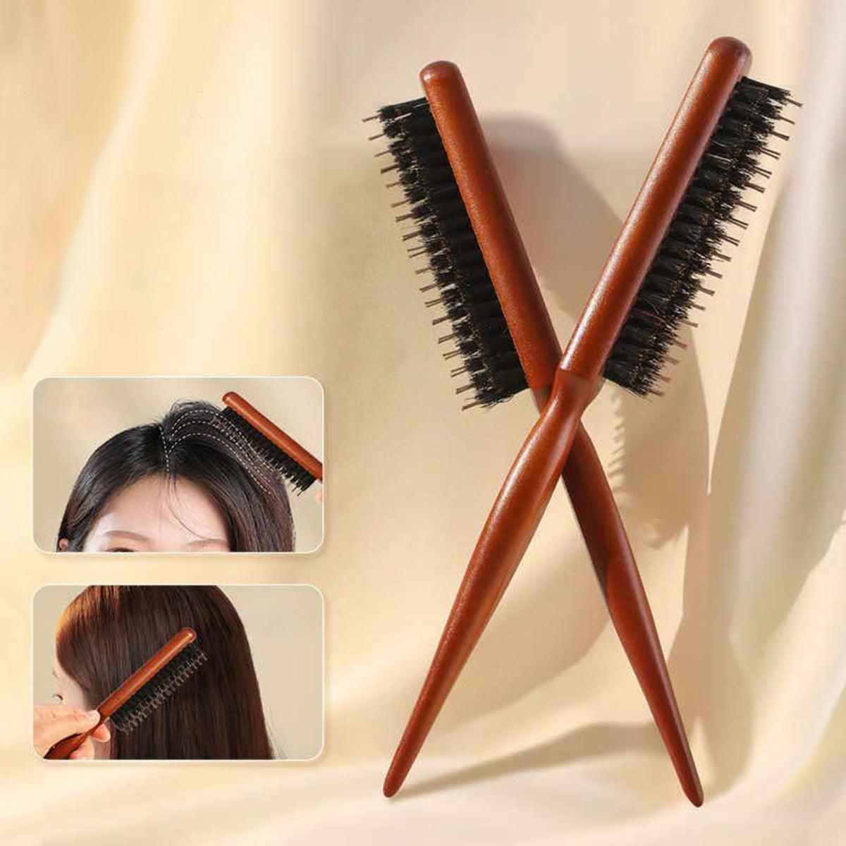 Detangling Hair Brush, Gentle Hair Styling Brush for Easy Hair Care Routine