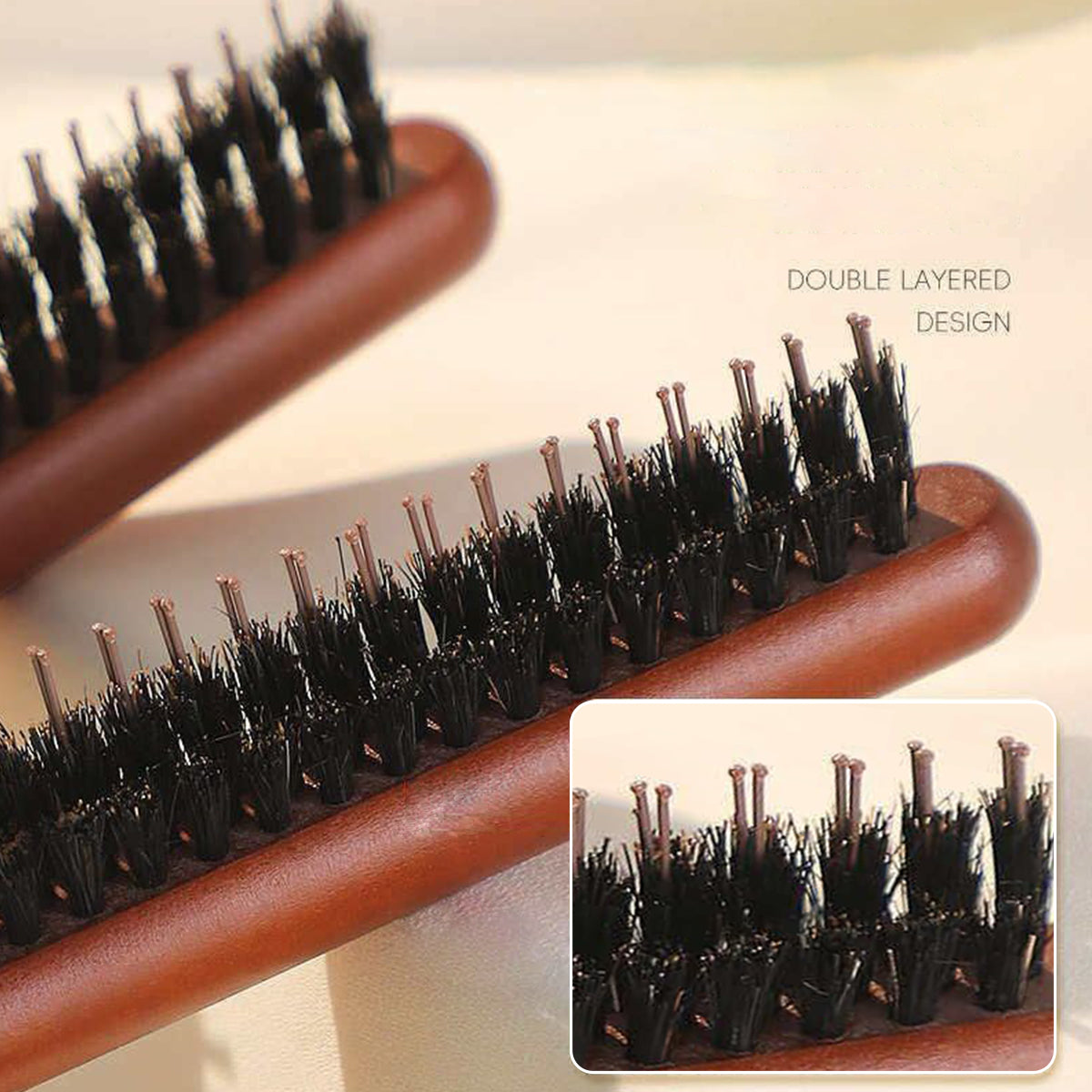 Detangling Hair Brush, Gentle Hair Styling Brush for Easy Hair Care Routine