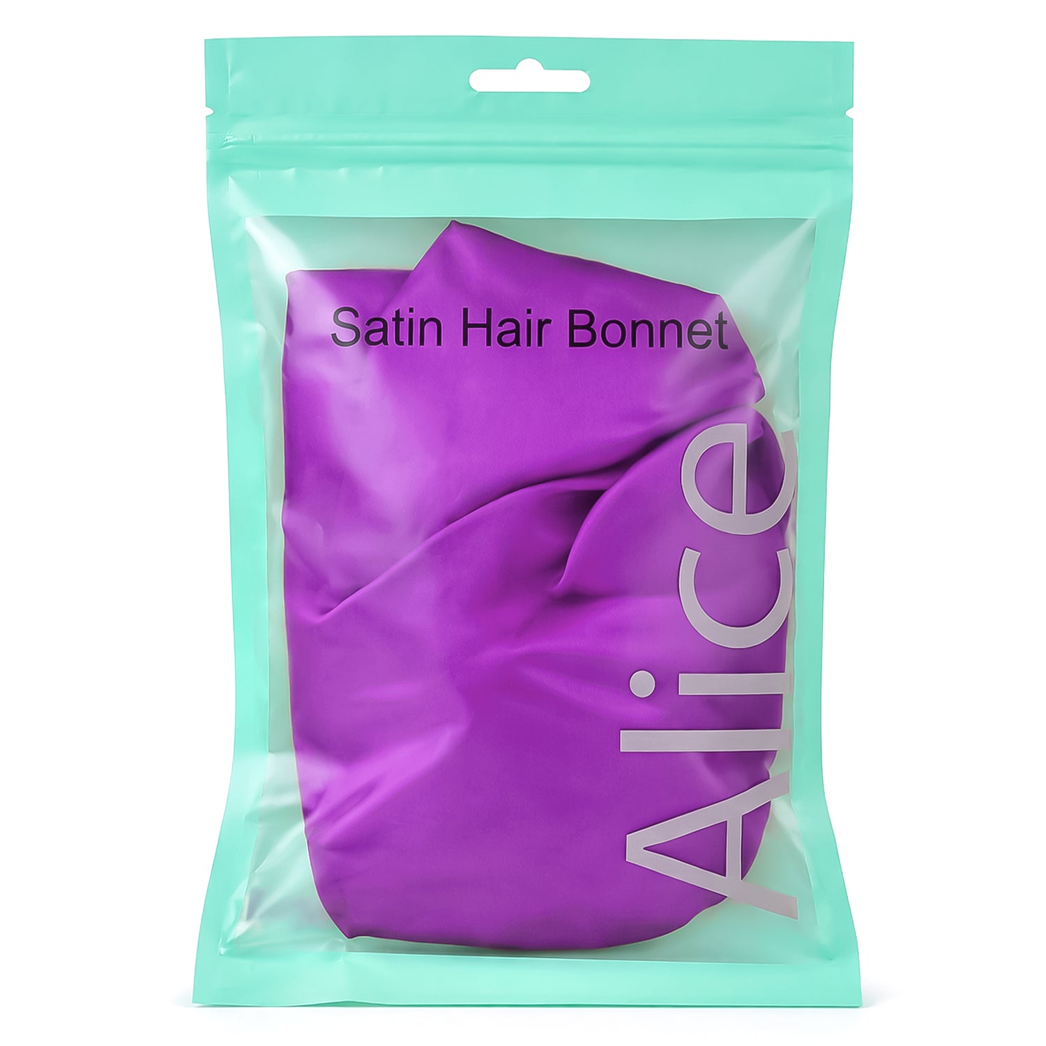 Hair Bonnet, Double Layer Satin Design, Anti-Frizz Sleeping Cap, Clean Care
