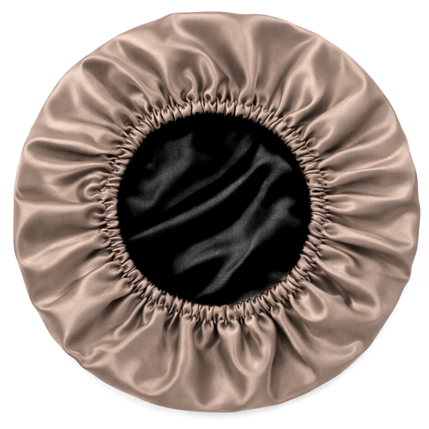 Hair Bonnet, Double Layer Satin Design, Anti-Frizz Sleeping Cap, Clean Care