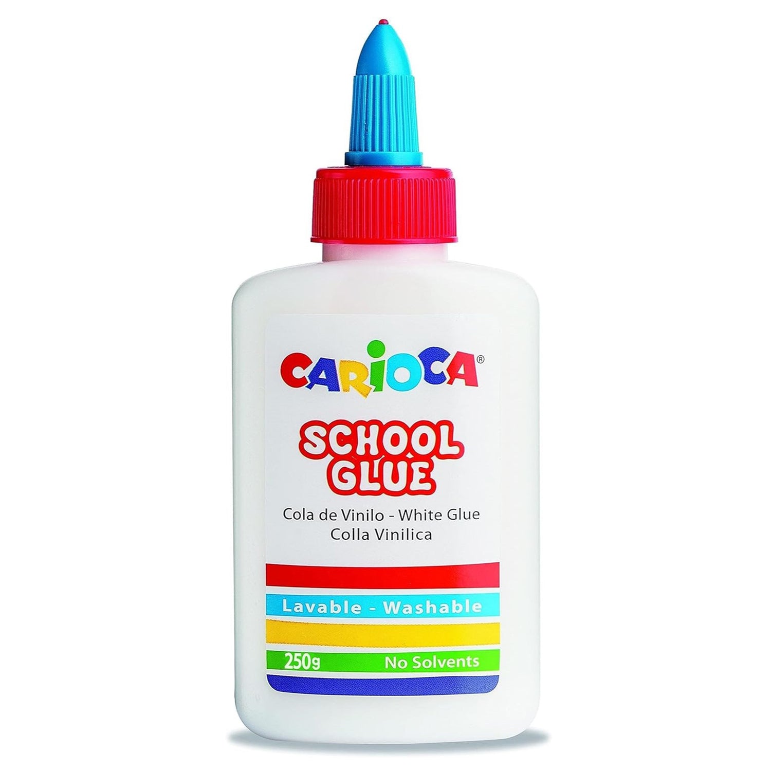 Craft Glue, Washable School Glue, White, Solvent Free with Practical Design