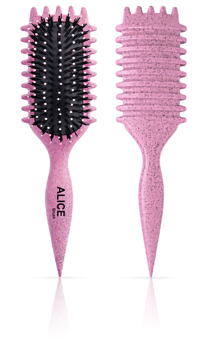 Hair Comb, Curl Definer Brush, Curly Hair Styling Brush, Gentle, Clean Care