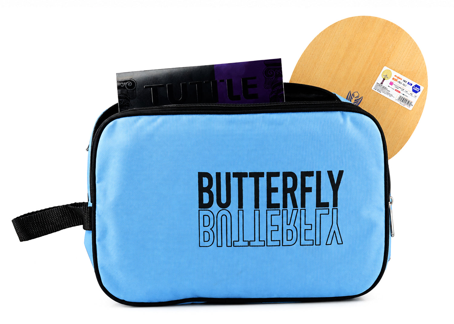 Portable Table Tennis Paddle Case With Zipper & Side Handle