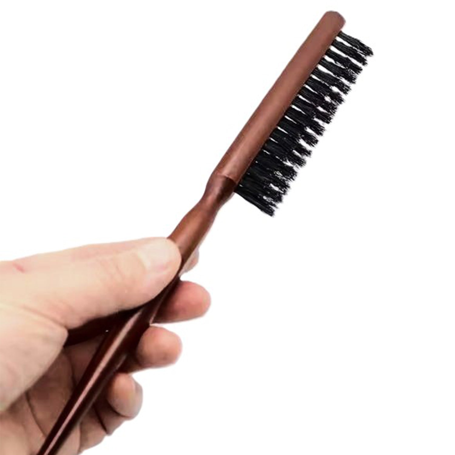 Detangling Hair Brush, Beard Daily Hair Care, Brown for Clean Daily Routine