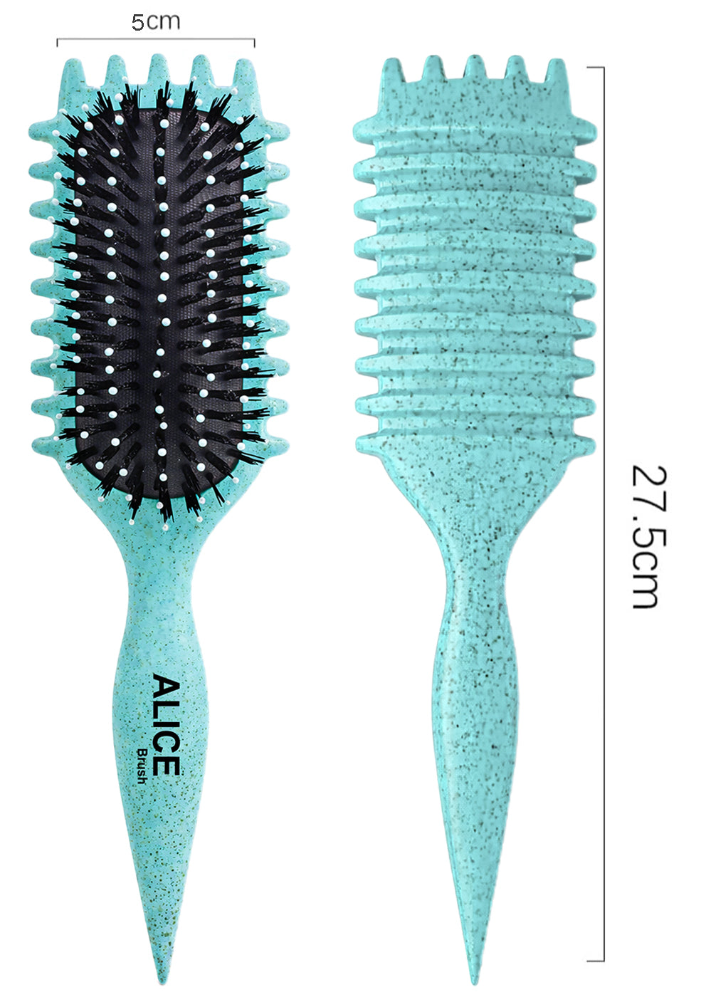 Hair Comb, Curl Definer Brush, Curly Hair Styling Brush, Gentle, Clean Care