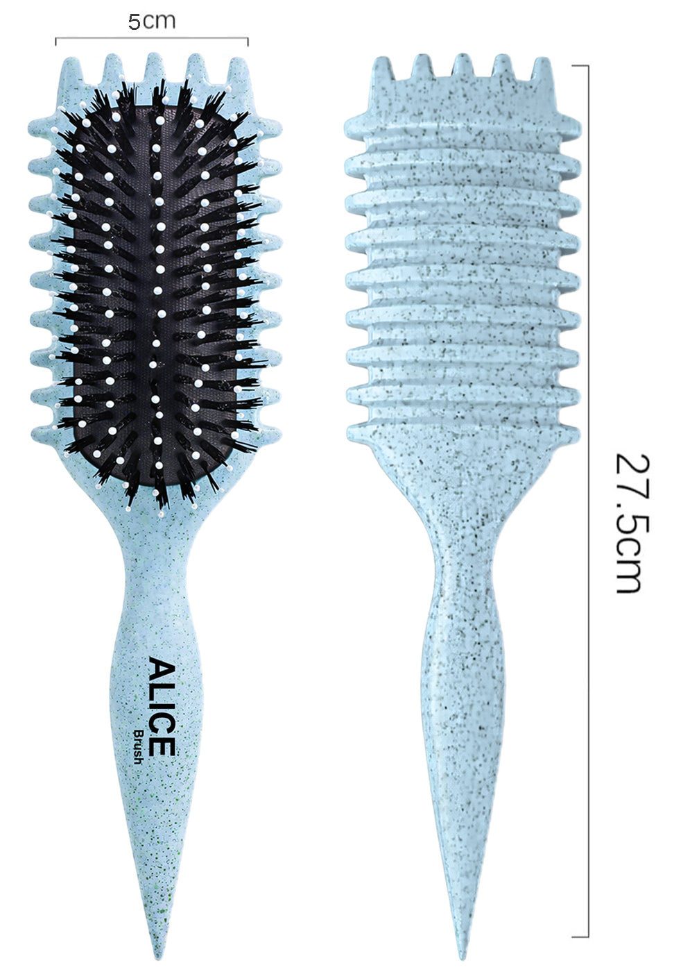 Hair Comb, Curl Definer Brush, Curly Hair Styling Brush, Gentle, Clean Care