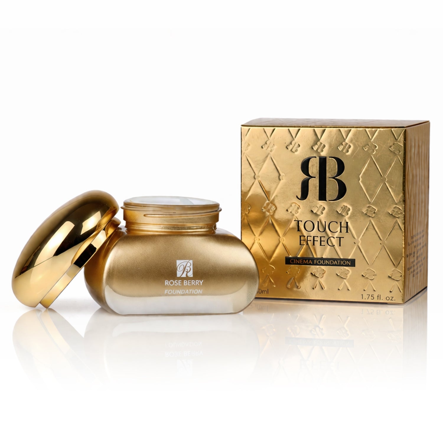 Foundation, Waterproof, Full Coverage, 50 ML, Model - RB-LF1222