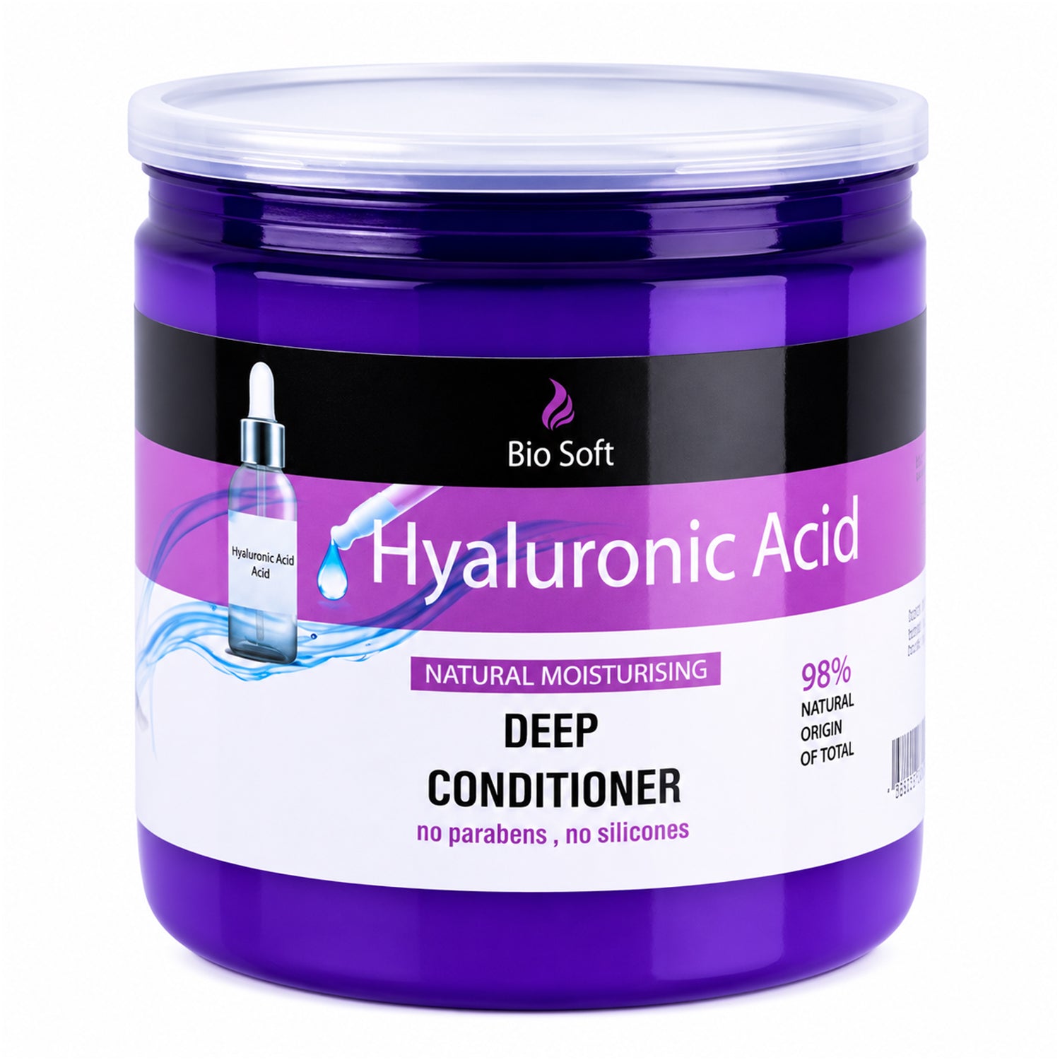 Conditioner, Hyaluronic Acid, 500ML with Modern Practical Routine Every Day