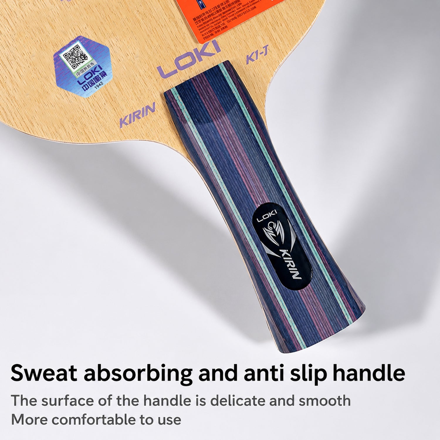 Kirin K1-T FL 5-Ply Wood Table Tennis Blade With Flared Handle