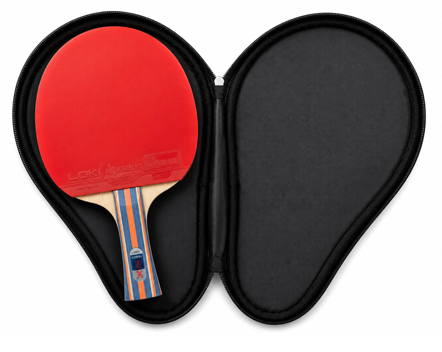 Lightweight Ping Pong Paddle Case With Zipper & Carry Handle
