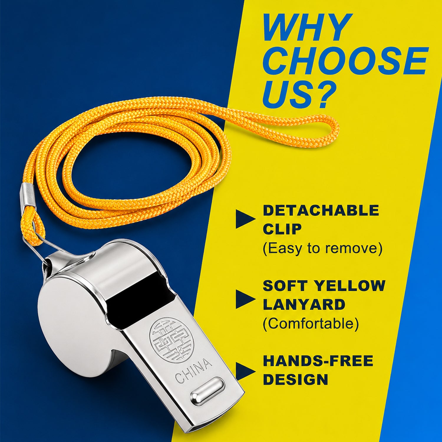 Sports Whistle, Metal Referee Whistle, For Football, Trainers