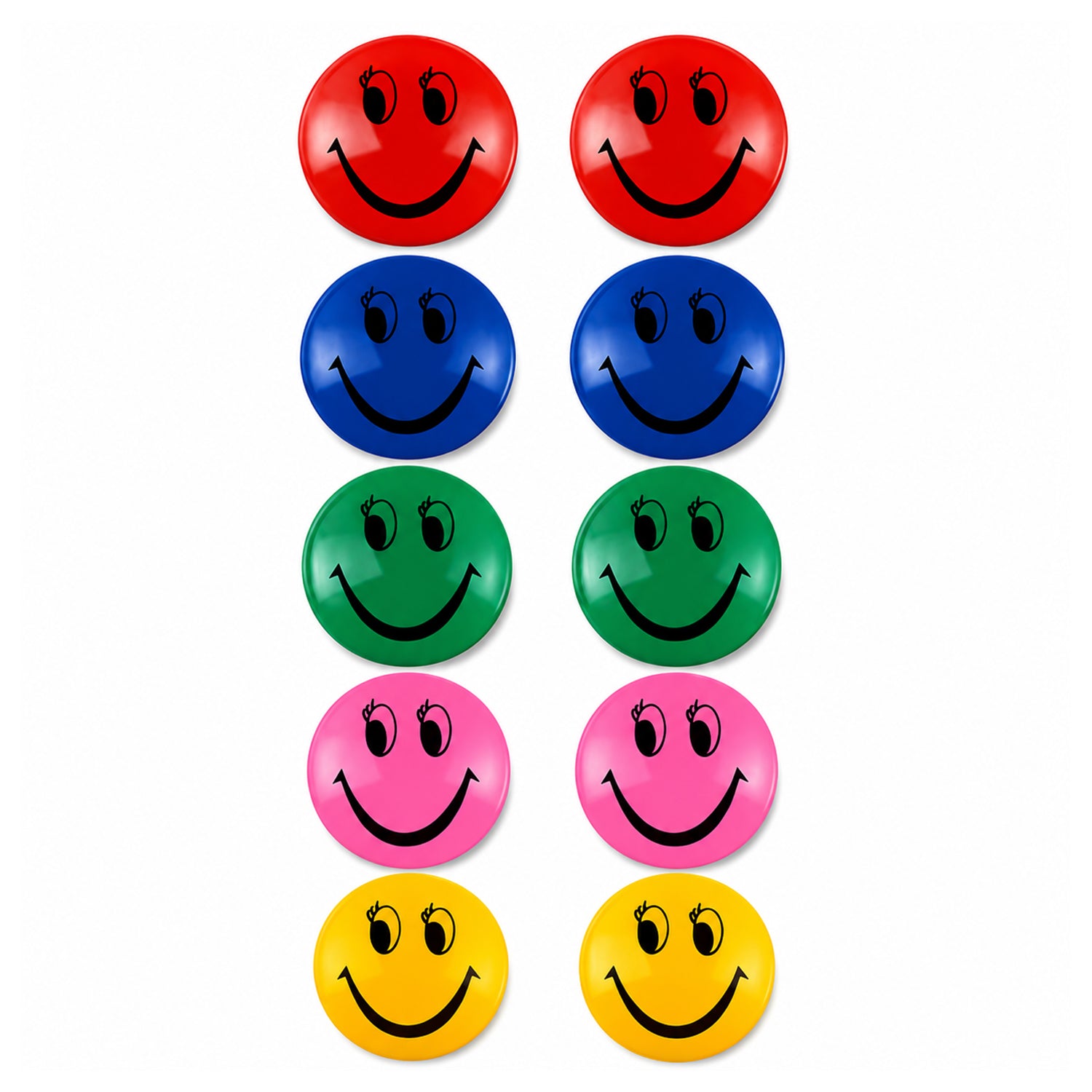 Fridge Magnets, Colorful Magnets, Round for School, Office, and Daily Notes