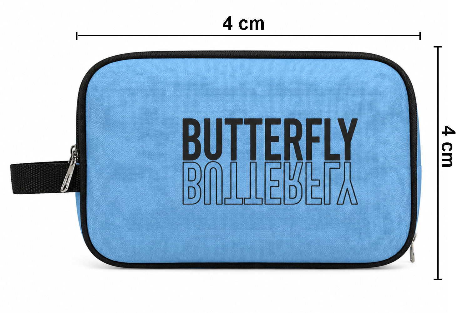 Portable Table Tennis Paddle Case With Zipper & Side Handle