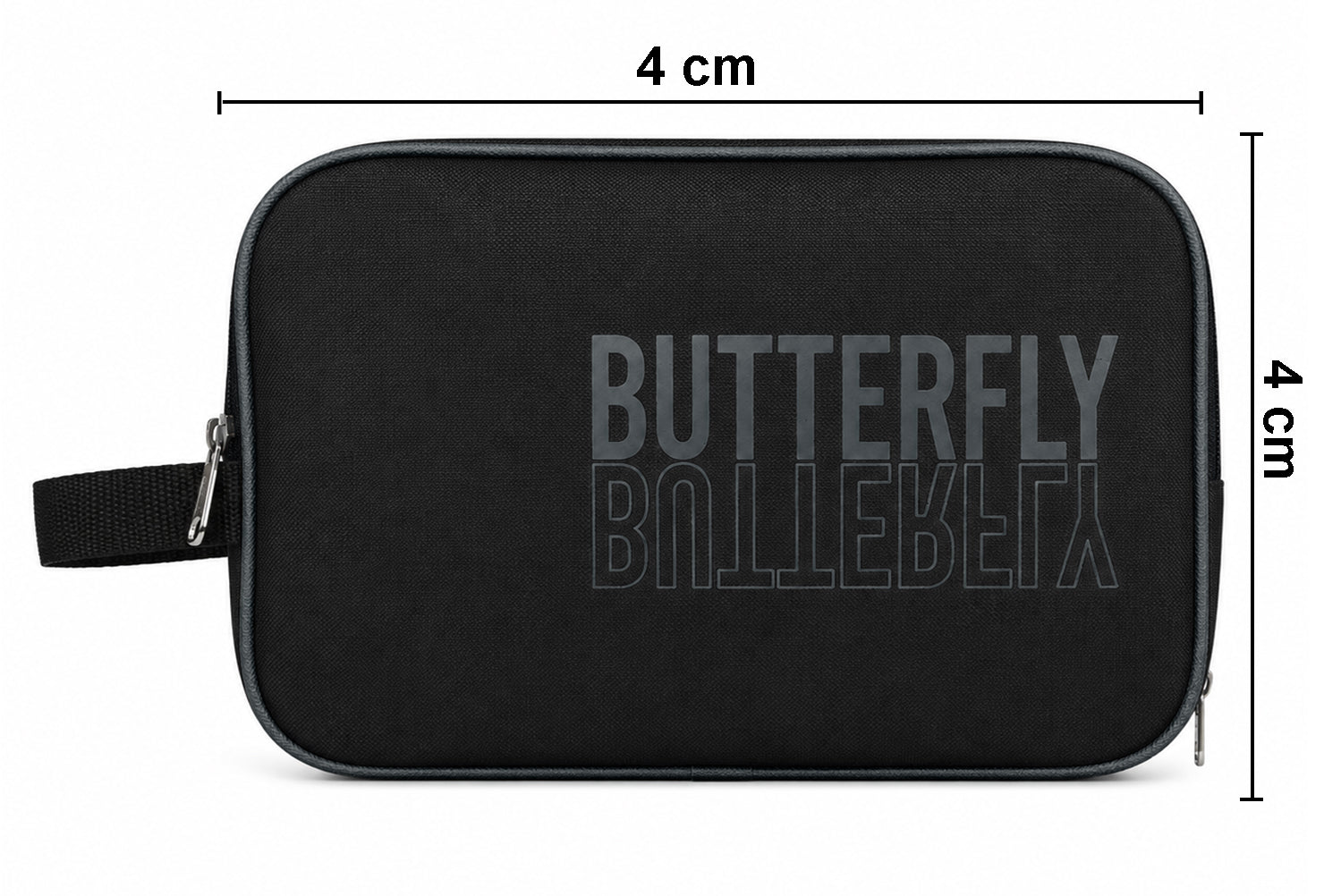 Portable Table Tennis Paddle Case With Zipper & Side Handle