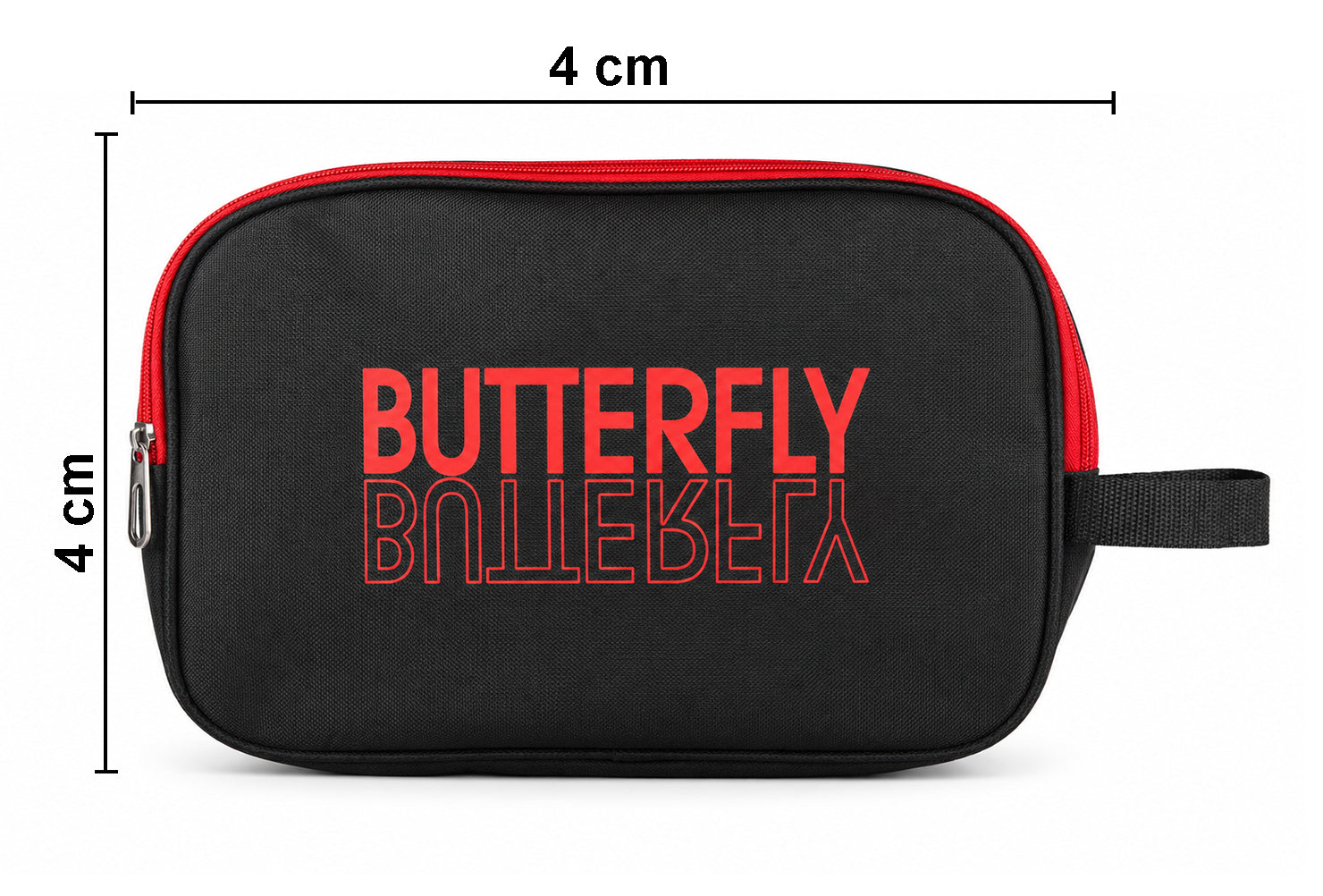 Portable Table Tennis Paddle Case With Zipper & Side Handle
