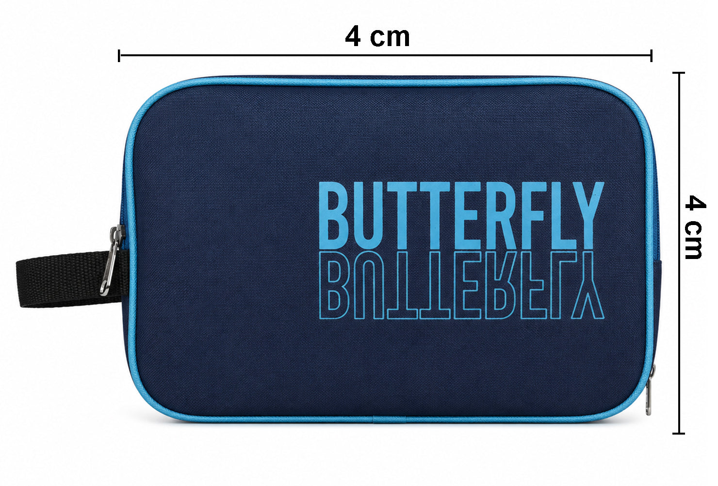Portable Table Tennis Paddle Case With Zipper & Side Handle
