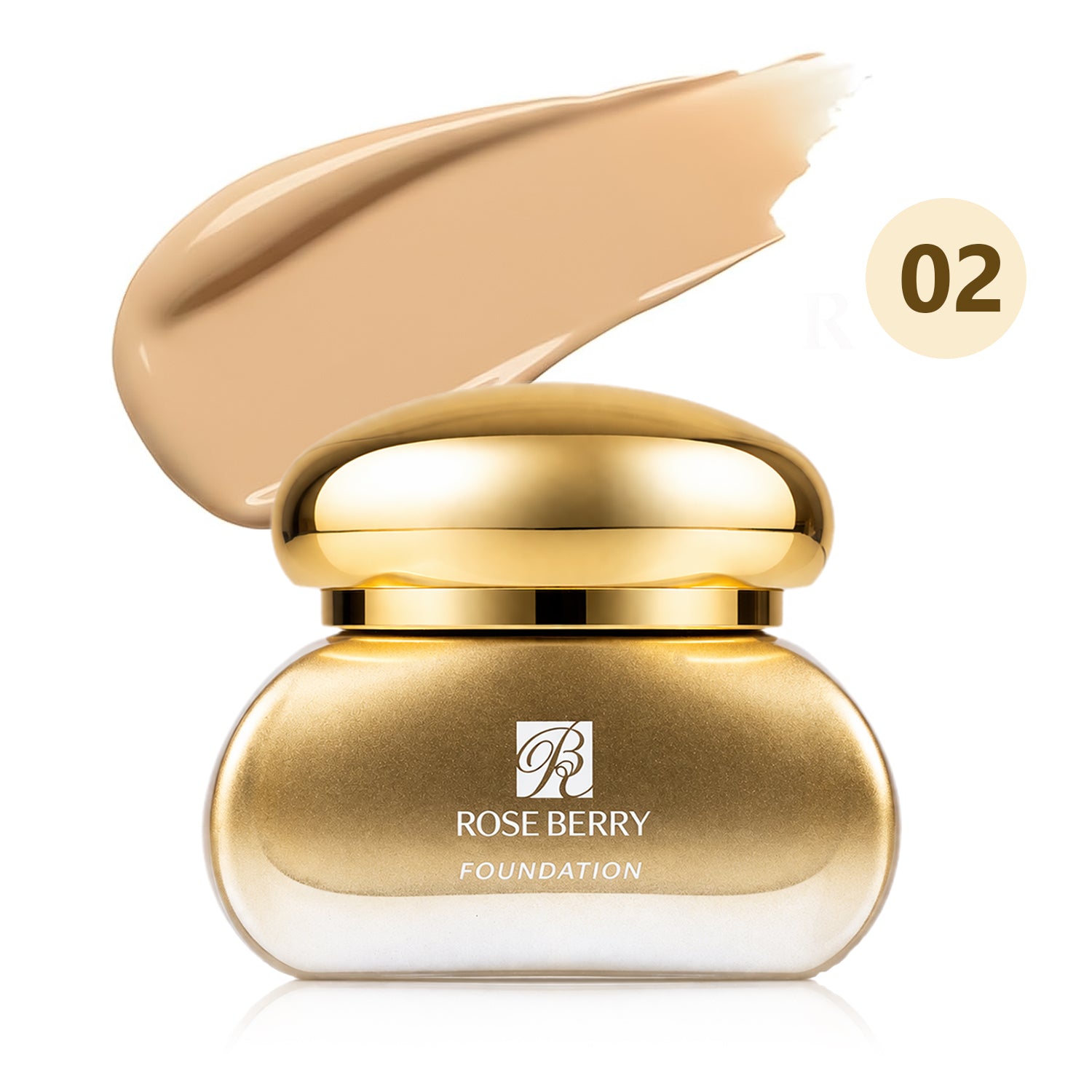 Foundation, Waterproof, Full Coverage, 50 ML, Model - RB-LF1222