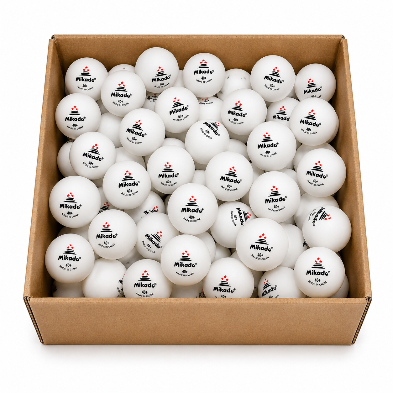 40+ Table Tennis Balls, 50 White Ping Pong Balls For Training