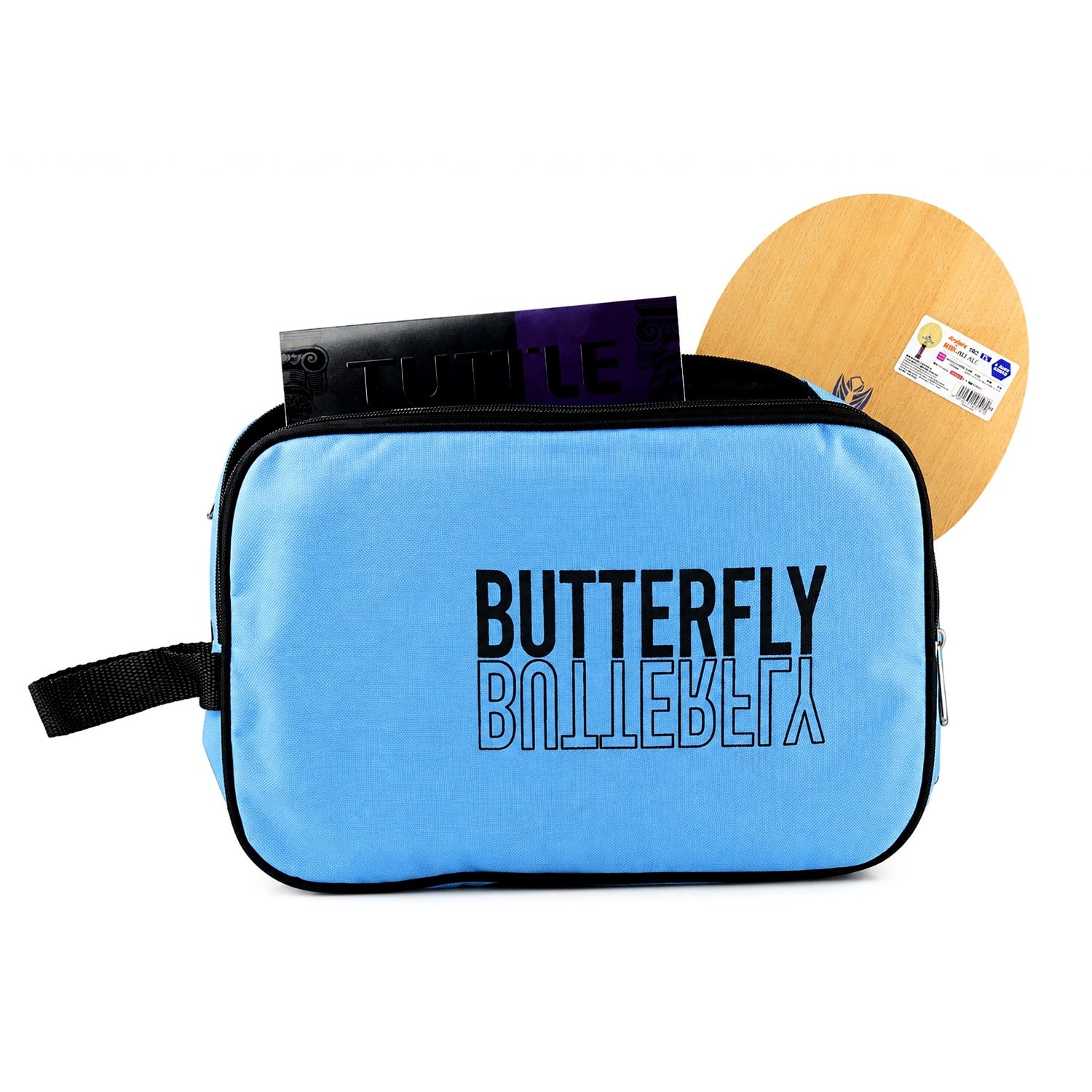Portable Table Tennis Paddle Case With Zipper & Side Handle