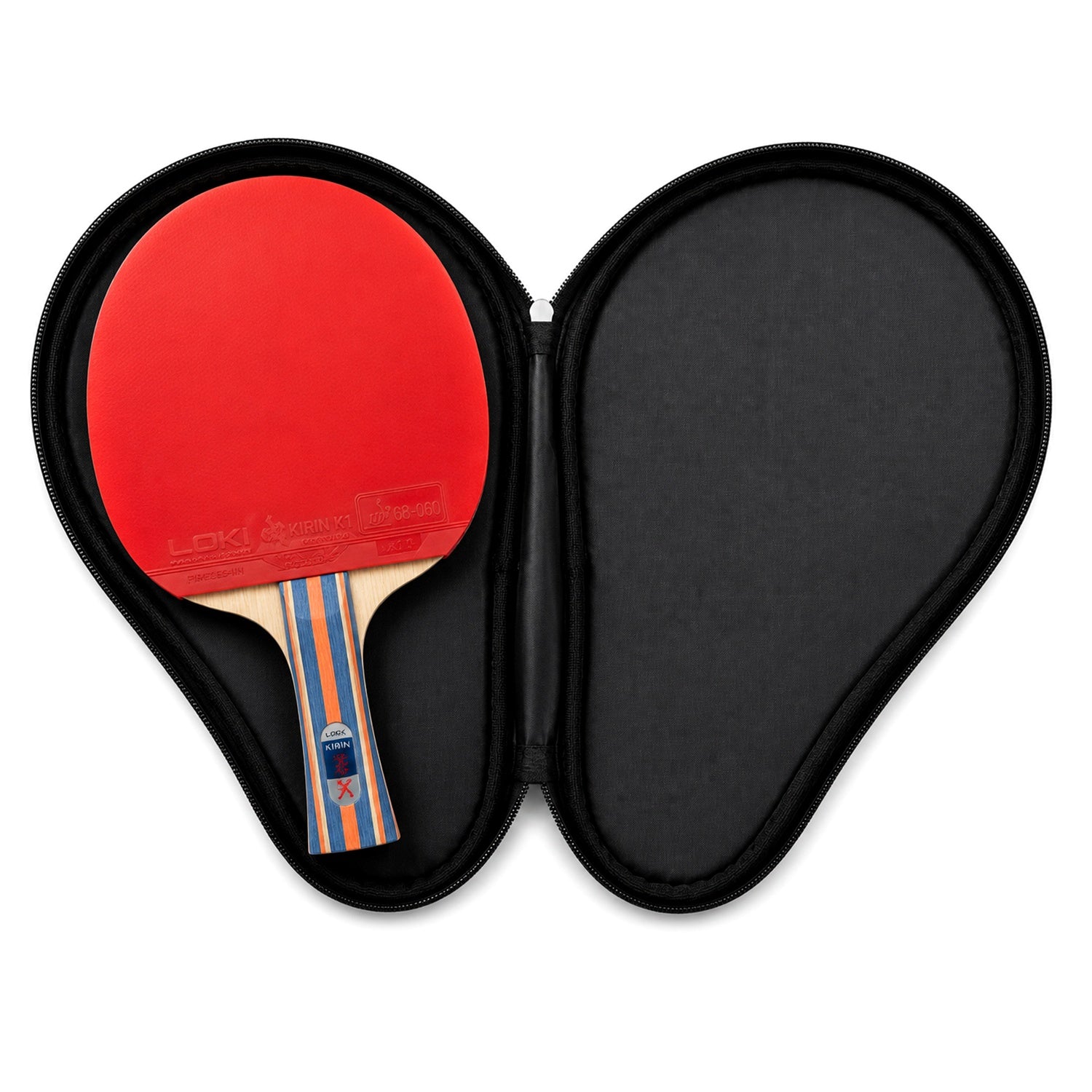Lightweight Ping Pong Paddle Case With Zipper & Carry Handle